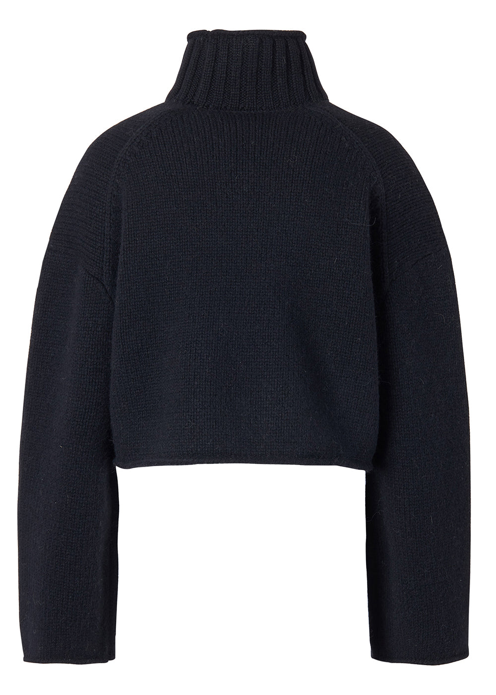 HIGH-NECK ALPACA SWEATER_BLACK