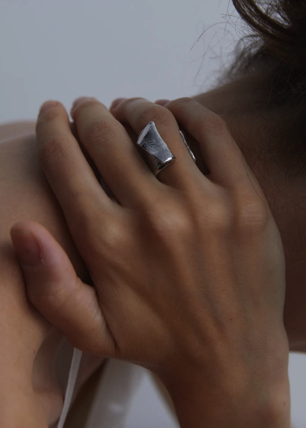 TURN OVER RING_SILVER