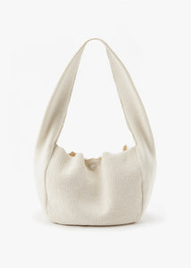 HANDMADE KNITTING BAG_CREAM