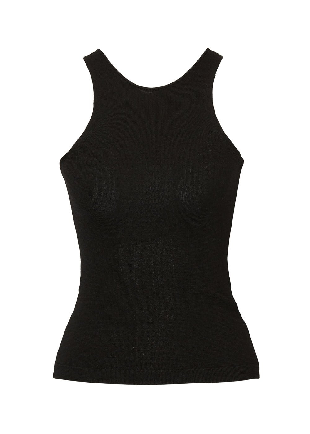BACK POINT KNIT TOP