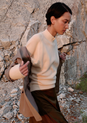 AIRWOOL TURTLENECK KNIT