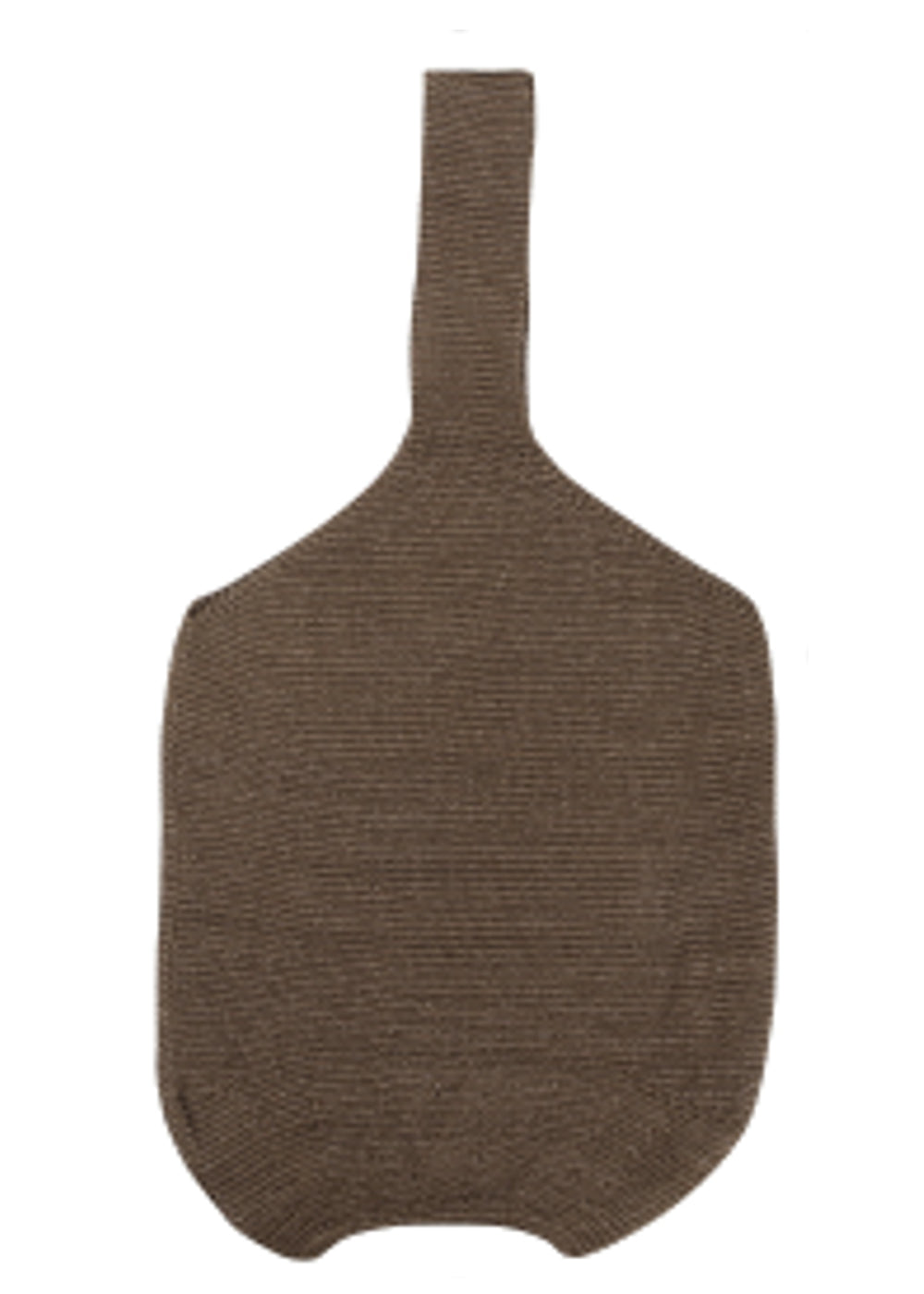 WHOLEGARMENT KNIT BAG BROWN