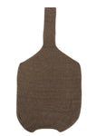 WHOLEGARMENT KNIT BAG BROWN