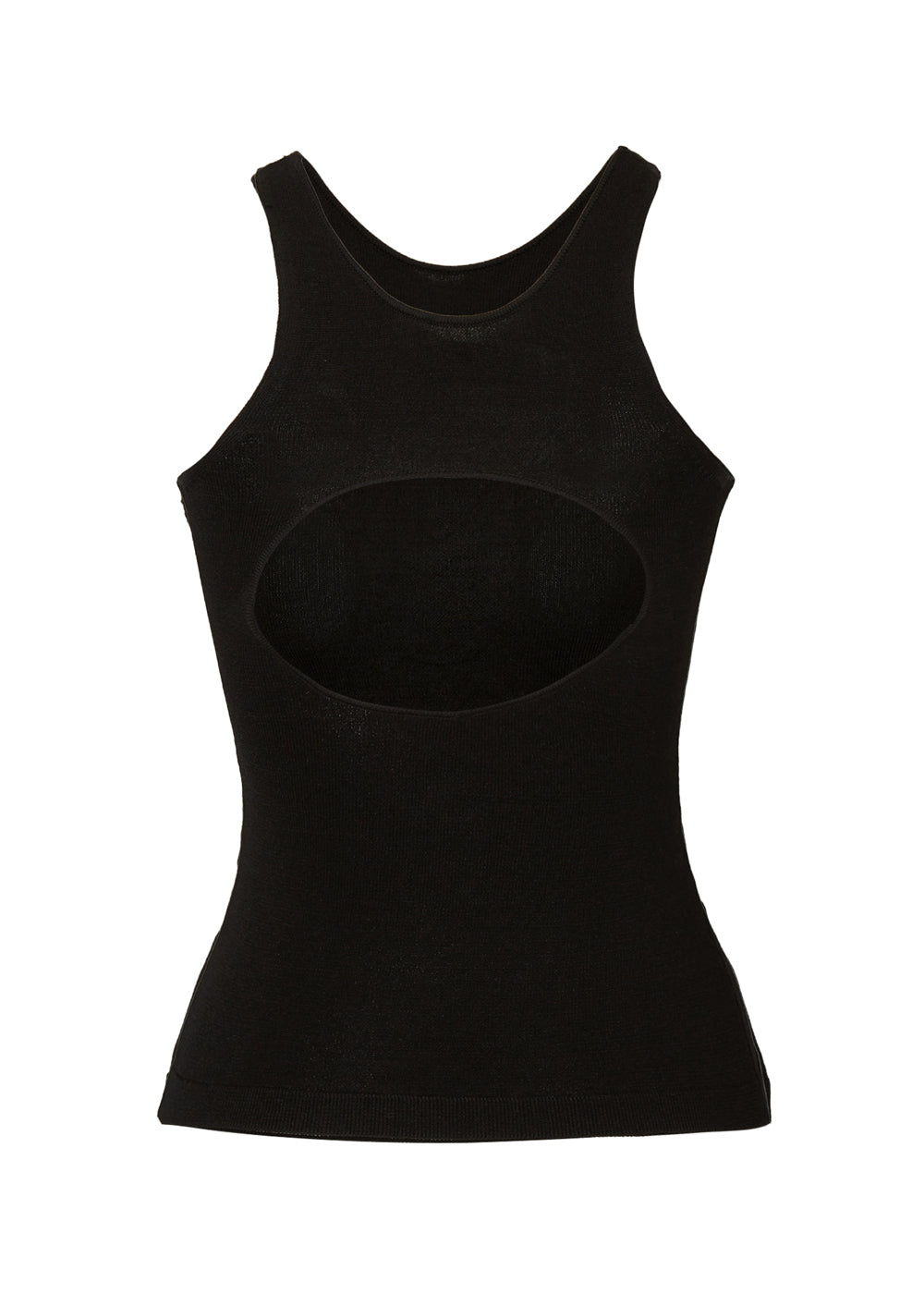 BACK POINT KNIT TOP