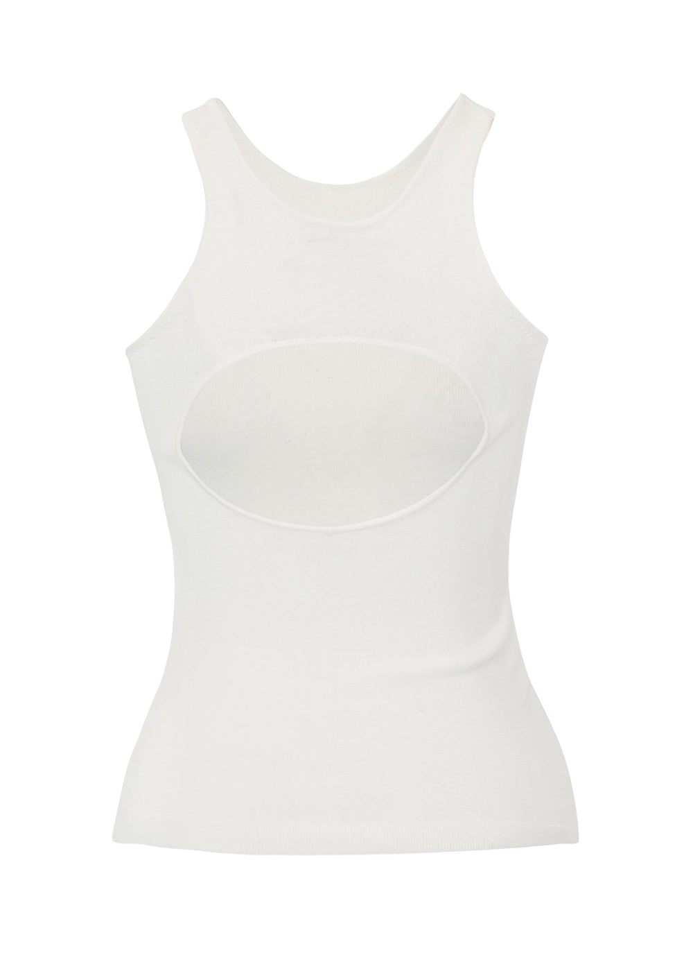 BACK POINT KNIT TOP