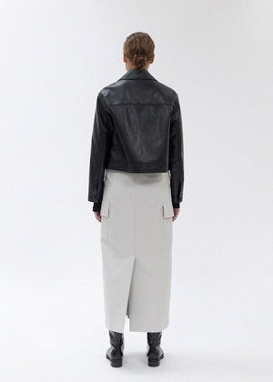 VEGAN LEATHER CROPPED JACKET_BLACK
