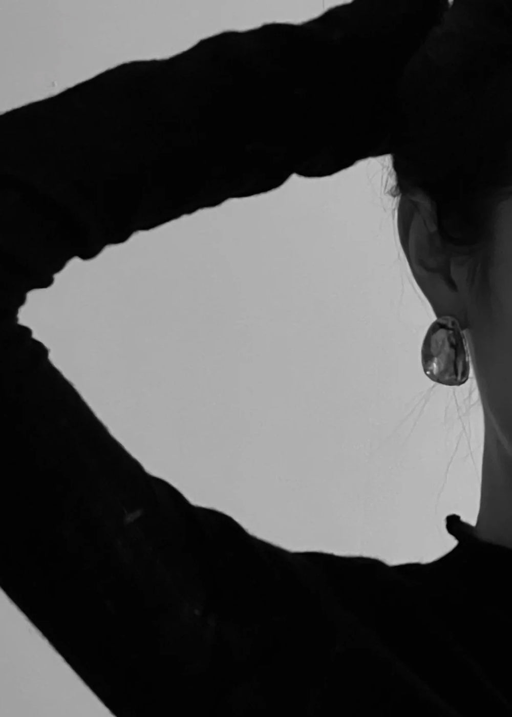 MIRAGE MINI EARRINGS_SILVER