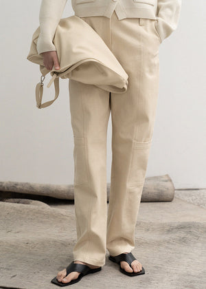 TWO-WAY SLING BAG CREAM