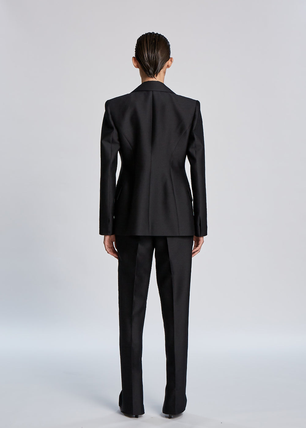 SLIT SILK PANTS_BLACK