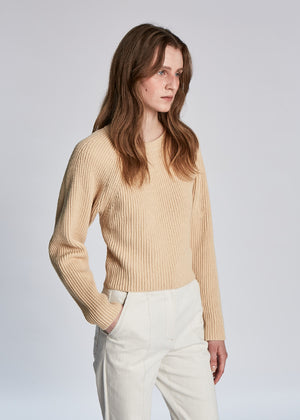 BACK POINT BCI COTTON KNIT PULLOVER