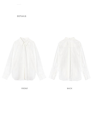 COTTON LONG SLEEVE SHIRT_WHITE