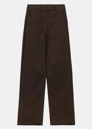 COTTON NAPPING PANTS_BROWN