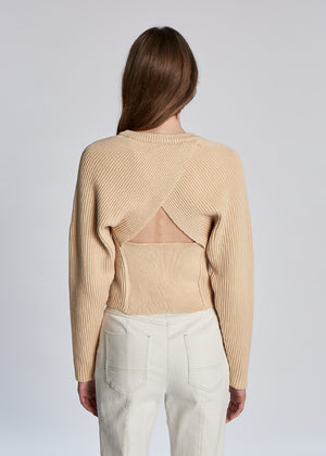 BACK POINT BCI COTTON KNIT PULLOVER